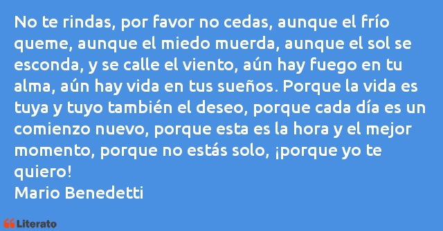 Frases de Mario Benedetti