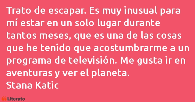 Frases de Stana Katic