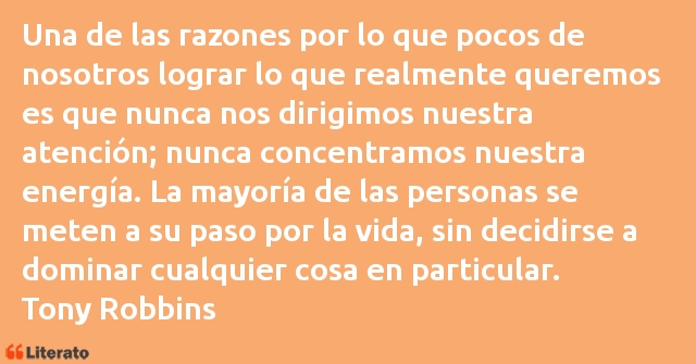 Frases de Tony Robbins