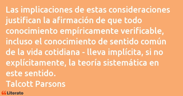 Frases de Talcott Parsons