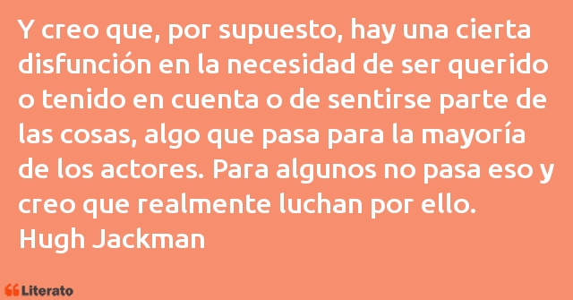 Frases de Hugh Jackman