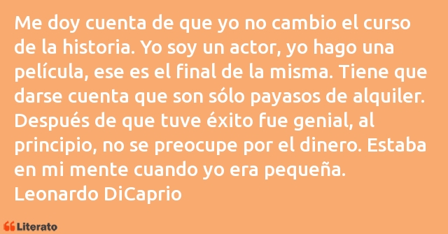 Frases de Leonardo DiCaprio