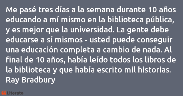 Frases de Ray Bradbury