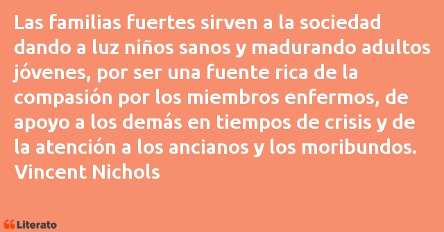 Frases de Vincent Nichols