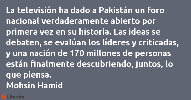 Frases de Mohsin Hamid