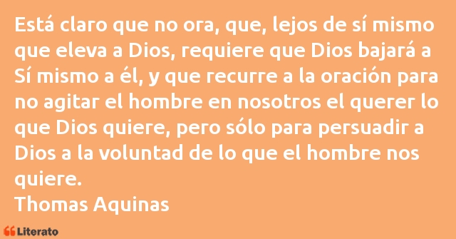 Frases de Tomás de Aquino