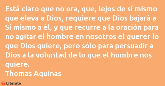 Frases de Tomás de Aquino