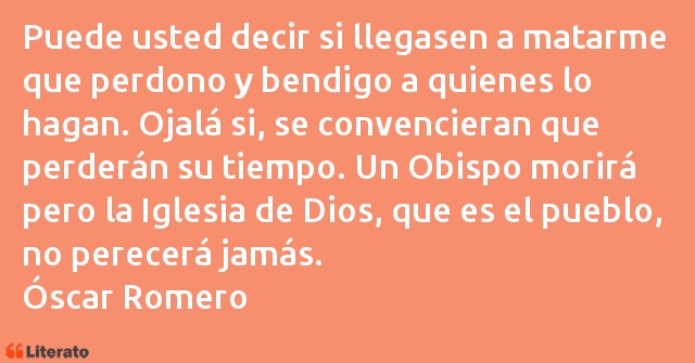 Frases de Óscar Romero