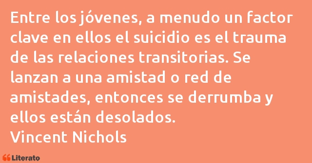 Frases de Vincent Nichols