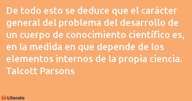 Frases de Talcott Parsons