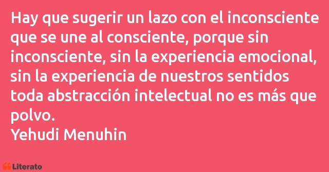 Frases de Yehudi Menuhin