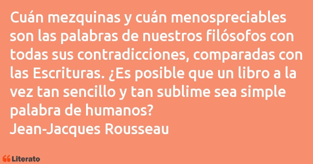 Frases de Jean-Jacques Rousseau