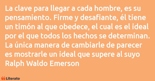 Frases de Ralph Waldo Emerson