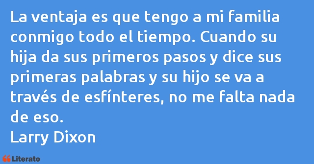 Frases de Larry Dixon