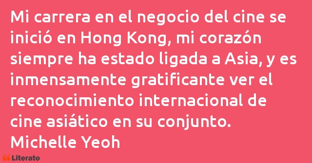 Frases de Michelle Yeoh