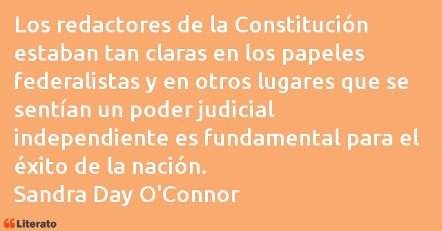 Frases de Sandra Day O'Connor