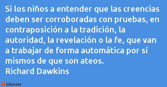 Frases de Richard Dawkins