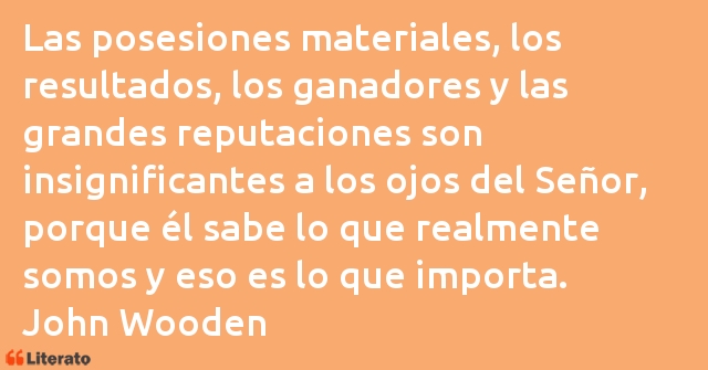 Frases de John Wooden