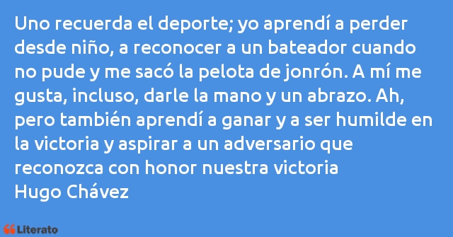 Frases de Hugo Chávez