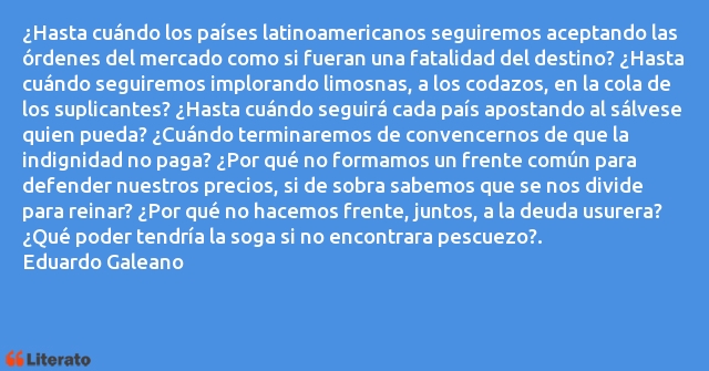 Frases de Eduardo Galeano