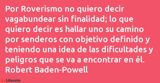 Frases de Robert Baden-Powell