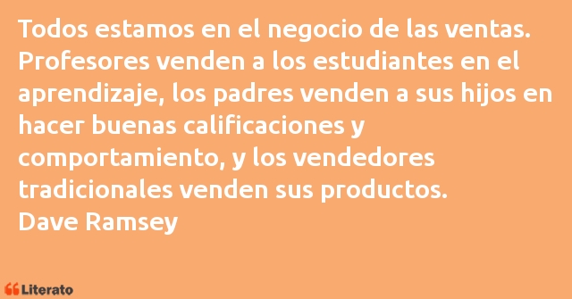 Frases de Dave Ramsey