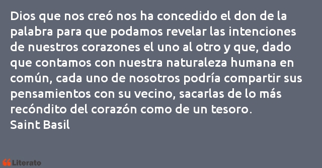 Frases de Saint Basil