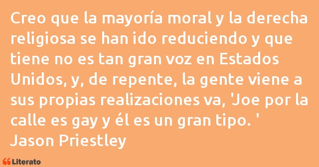 Frases de Jason Priestley