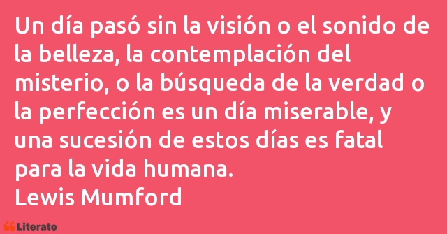 Frases de Lewis Mumford