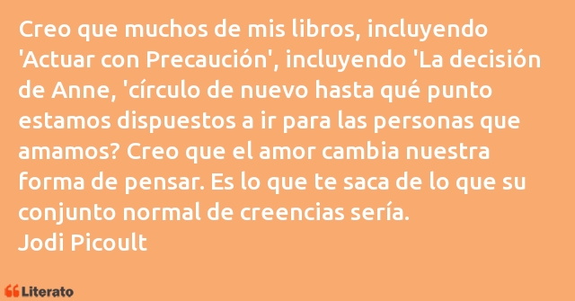 Frases de Jodi Picoult