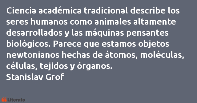 Frases de Stanislav Grof