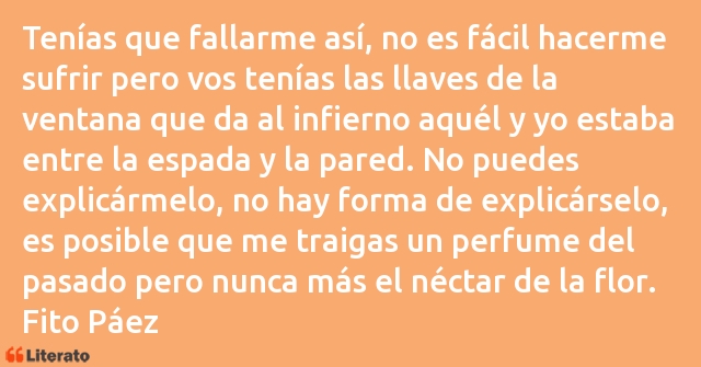 Frases de Fito Páez