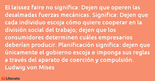 Frases de Ludwig von Mises