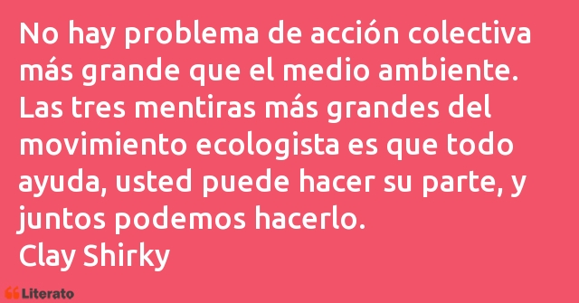 Frases de Clay Shirky