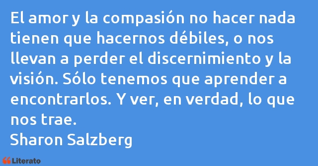 Frases de Sharon Salzberg