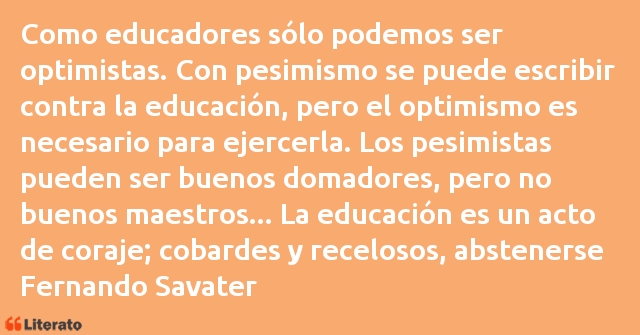 Frases de Fernando Savater