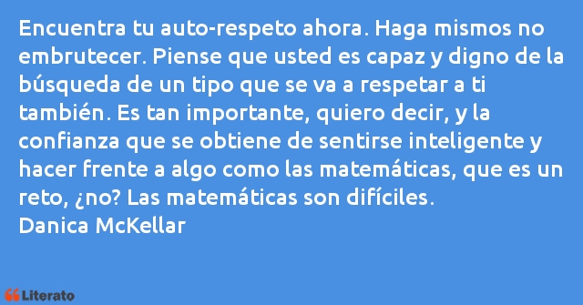 Frases de Danica McKellar