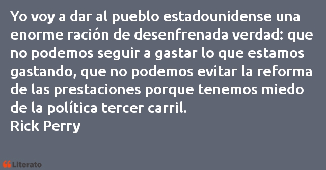 Frases de Rick Perry