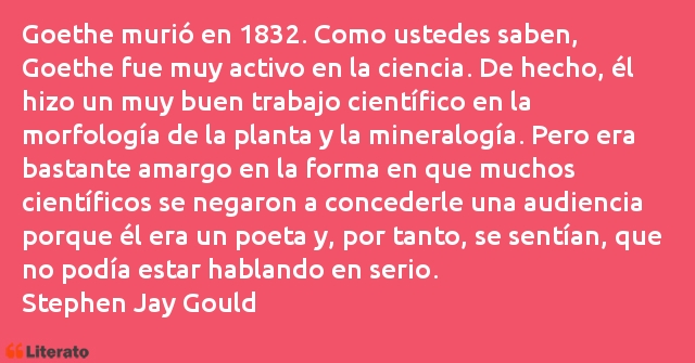 Frases de Stephen Jay Gould