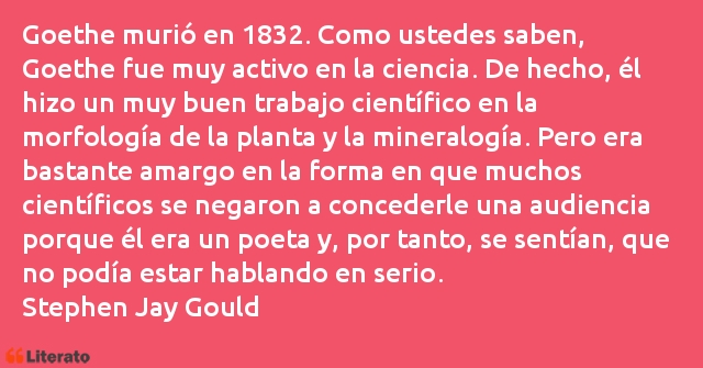 Frases de Stephen Jay Gould