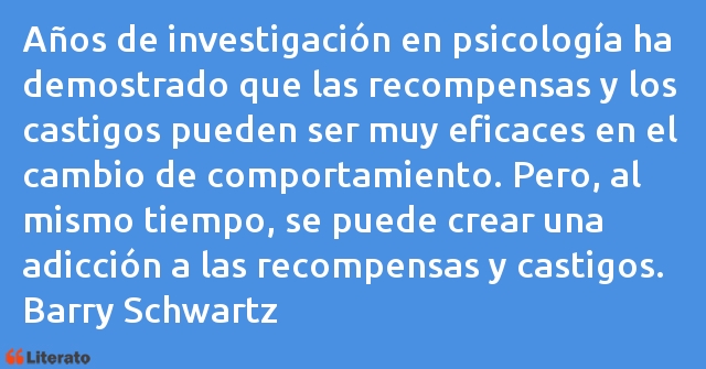 Frases de Barry Schwartz