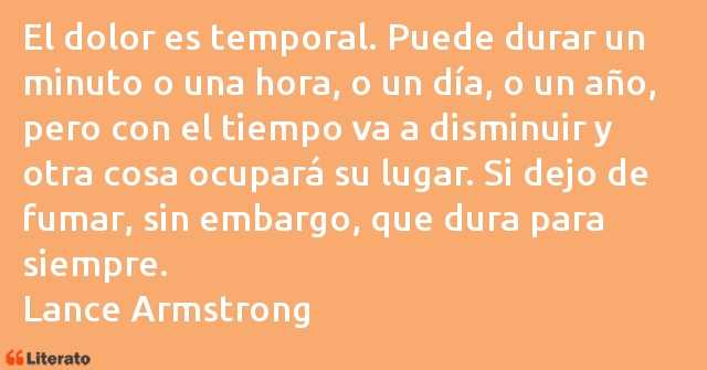 Frases de Lance Armstrong