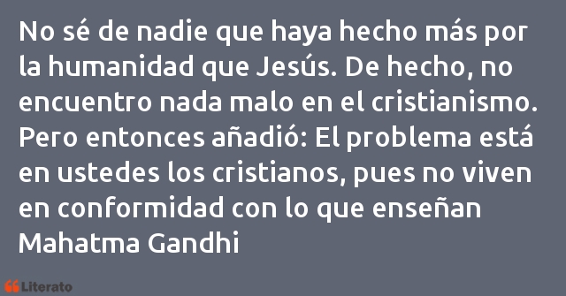 Frases de Mahatma Gandhi