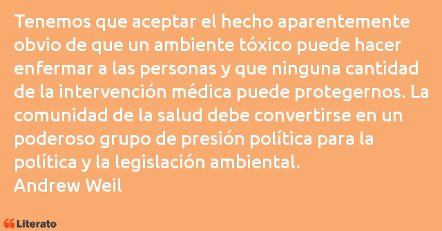 Frases de Andrew Weil