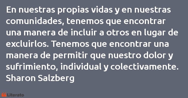 Frases de Sharon Salzberg