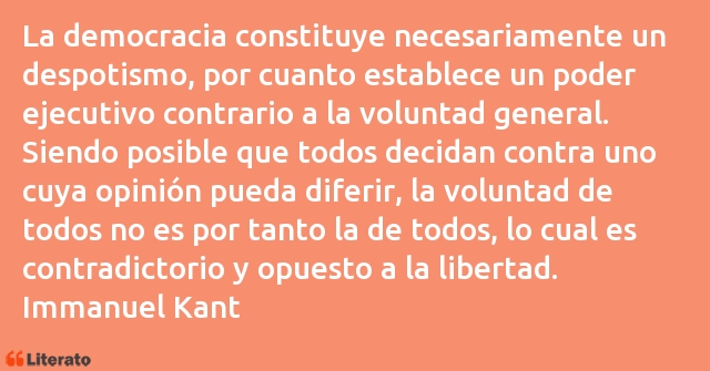 Frases de Immanuel Kant