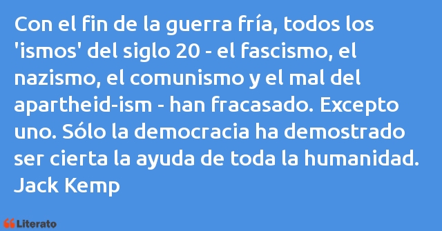 Frases de Jack Kemp