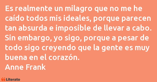 Frases de Ana Frank