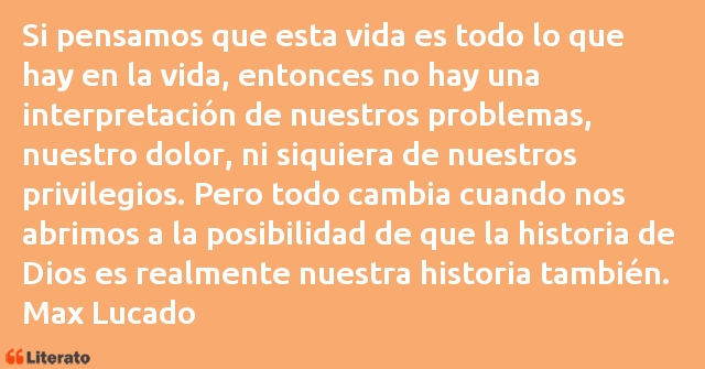 Frases de Max Lucado