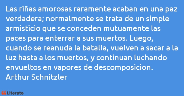 Frases de Arthur Schnitzler